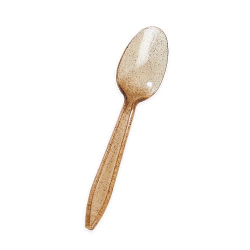 Sustainable Agave Co. Biodegradable Agave Fiber Unwrapped Spoon, Brown